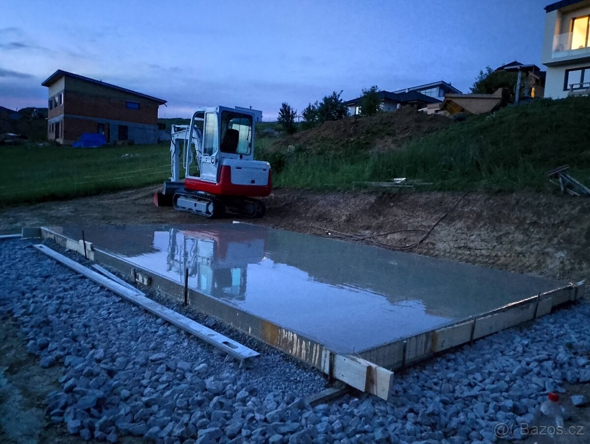 Zemní práce – Bagr Kroměříž a okolí