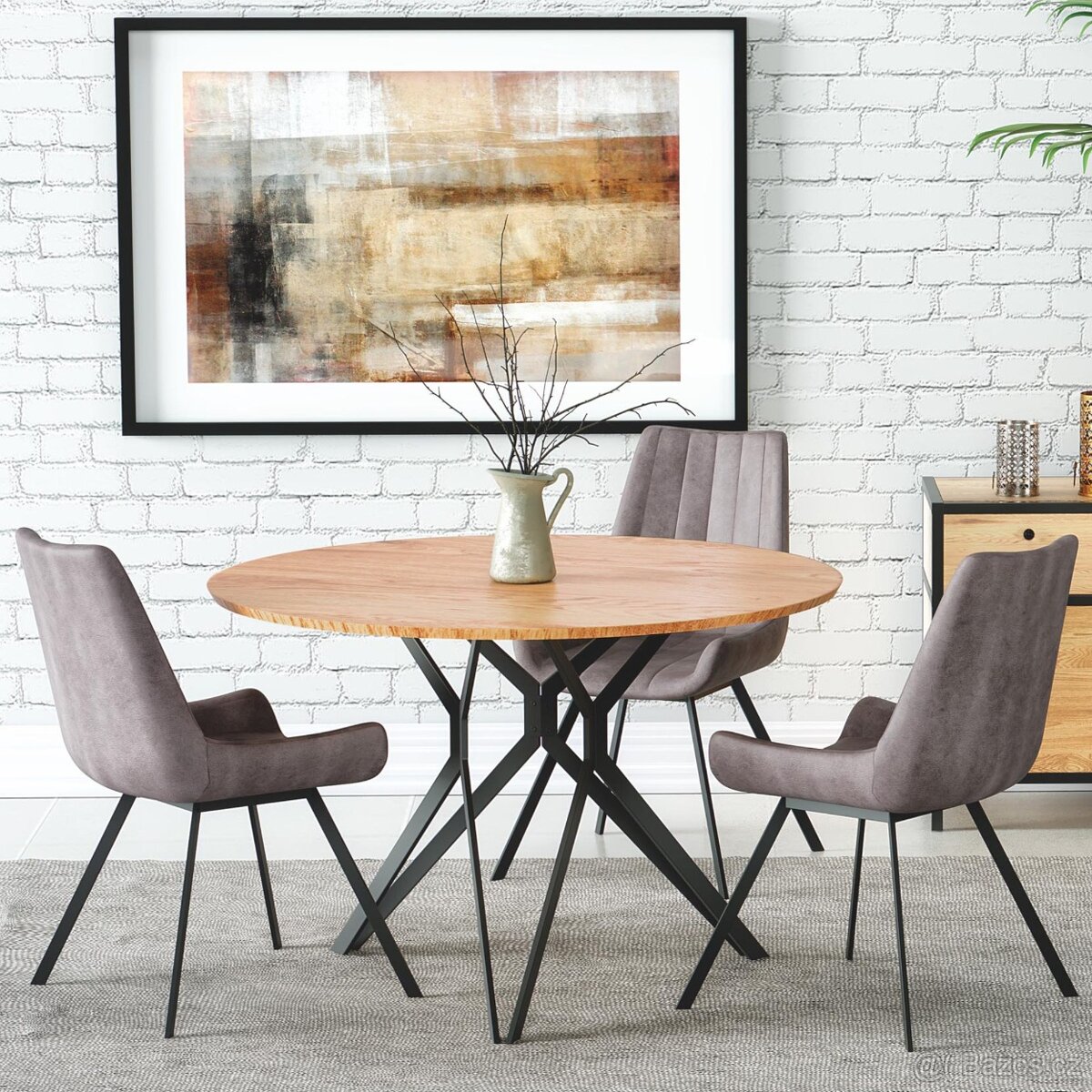 Jídelní stůl kulatý