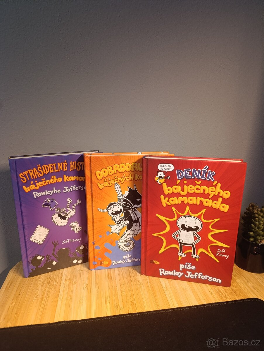 Prodám komplet Rowleyho knih (Jeff Kinney)