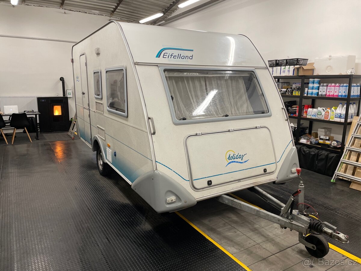 Knaus Eifelland - Klimatizace, předstan, palanda 1000kg