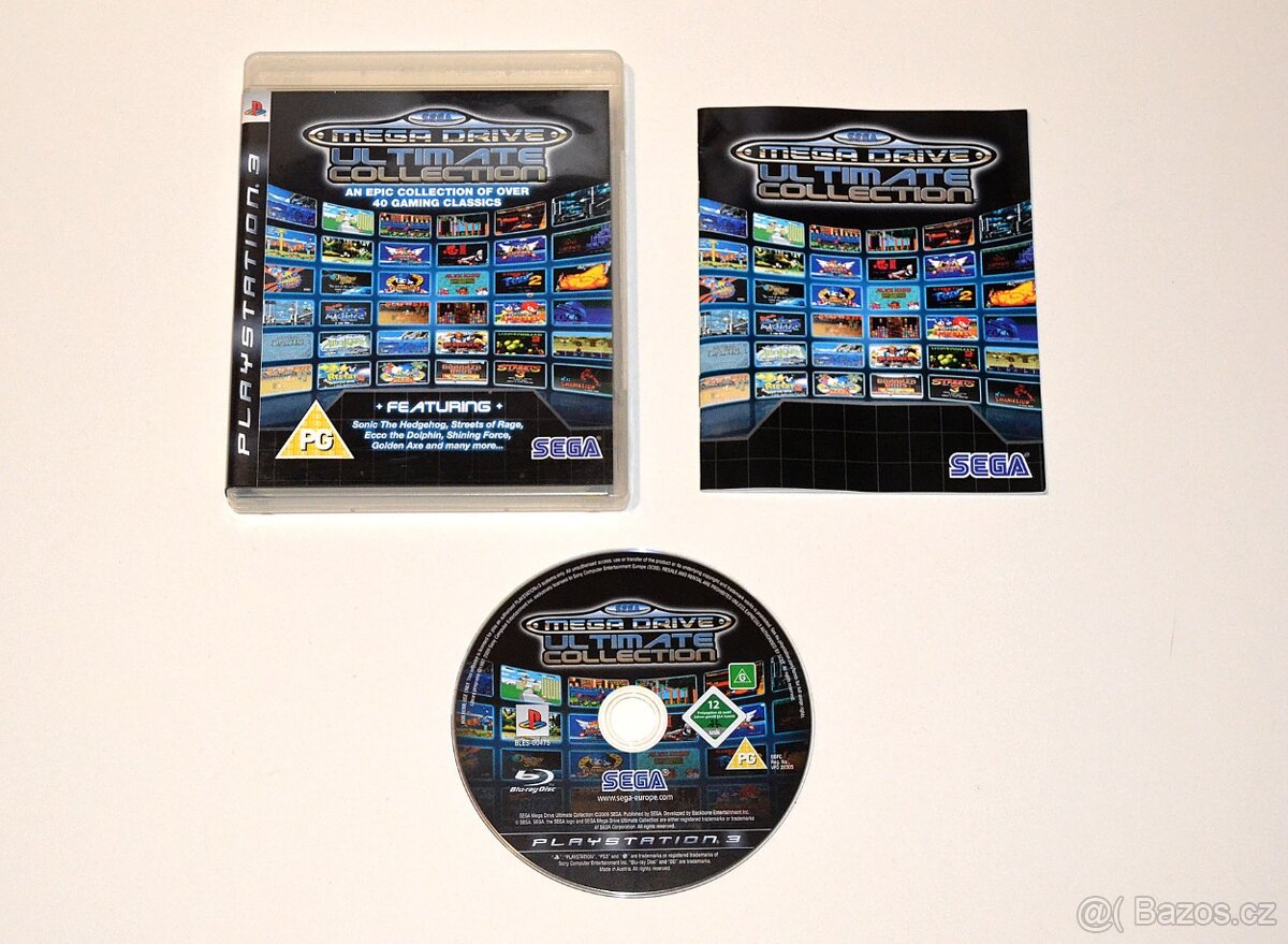 SEGA Mega Drive Ultimate Collection pre Playstation 3