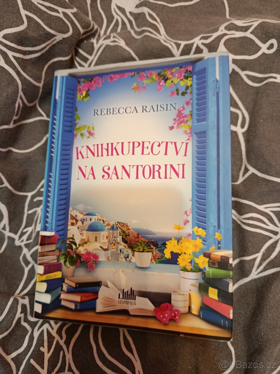 Knihkupectví na Santorini Rebecca Raisin