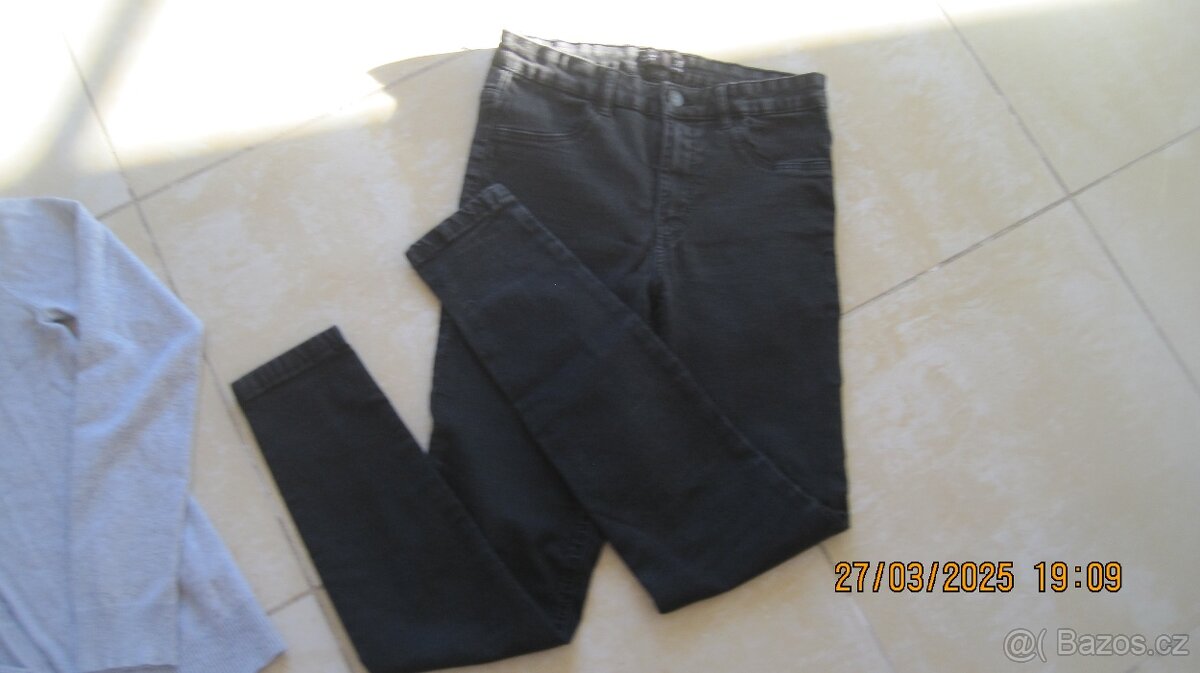 Dámské, dívčí džíny vel. XS, vel. 158/164