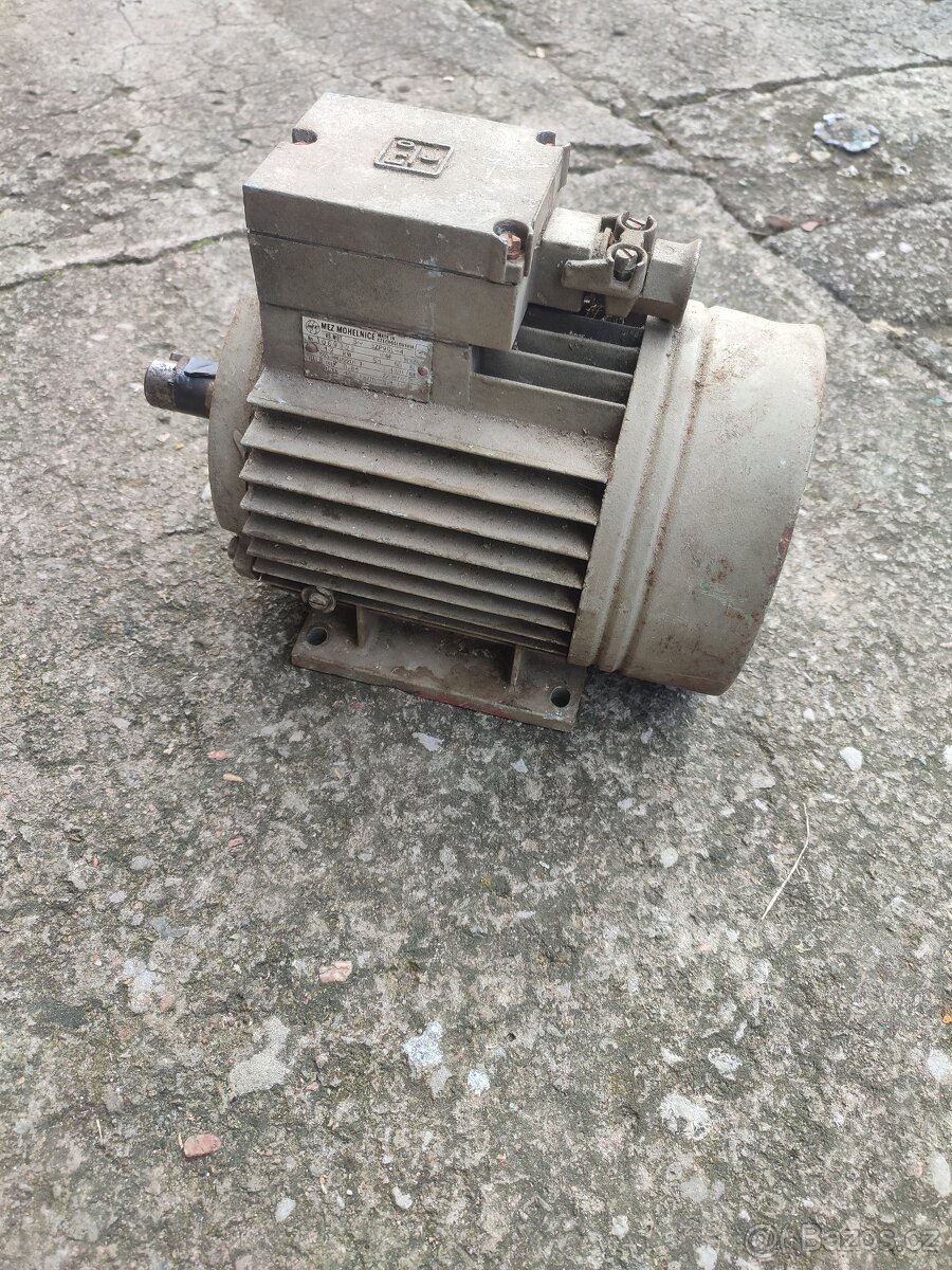 Elektromotor 1.2 kW 1400 ot.min označení EX