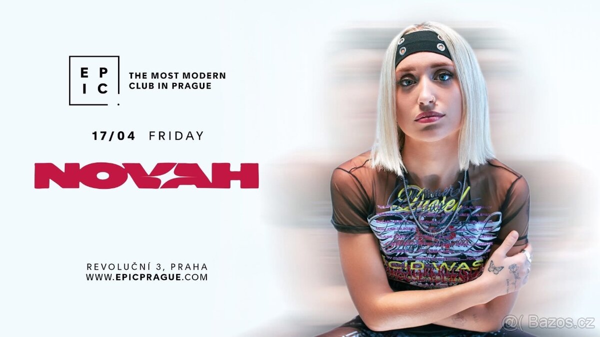 Vstupenka Novah 17.4.2026