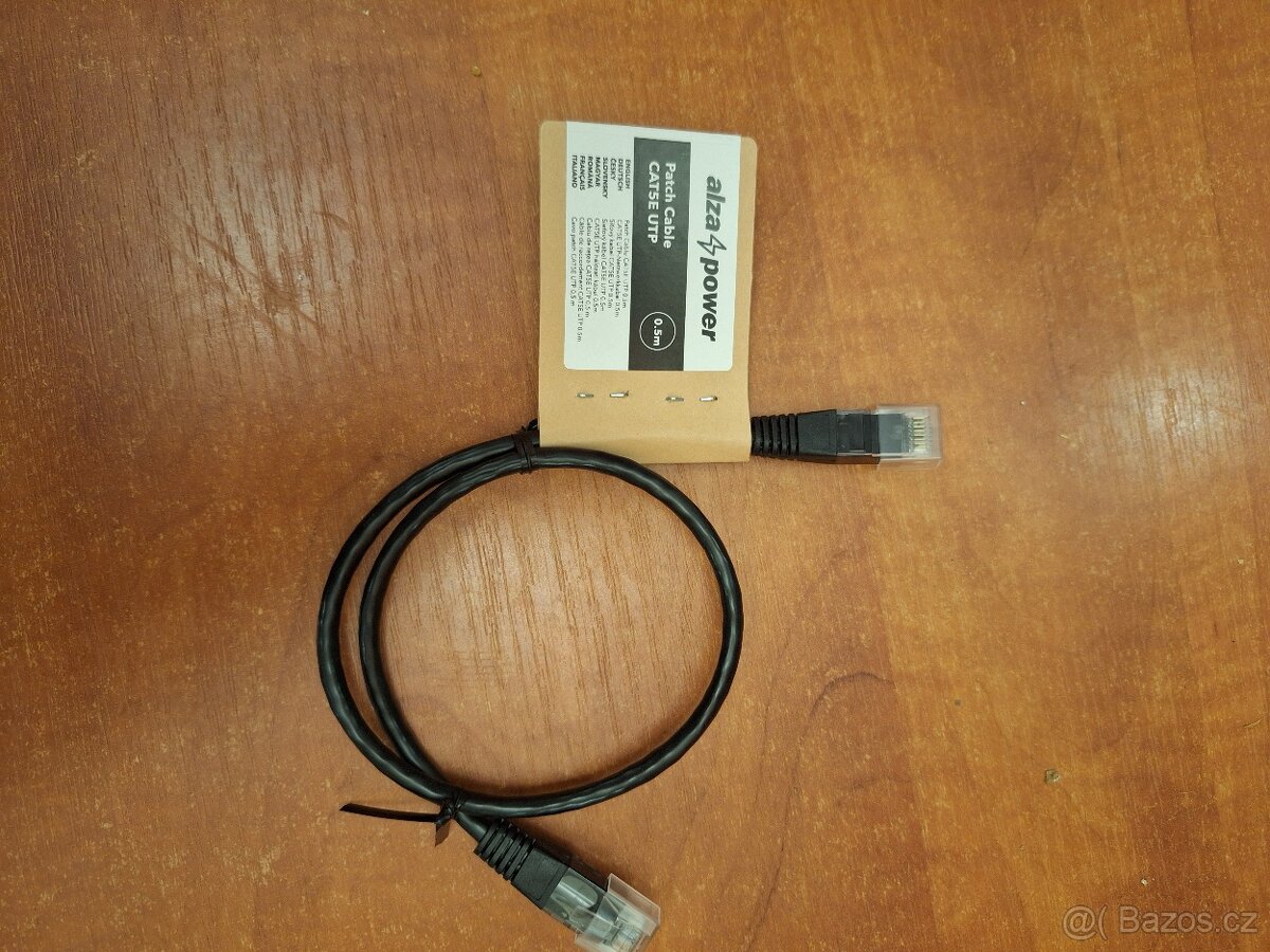 10ks Patchkabel CAT5Ee UTP 0,5m