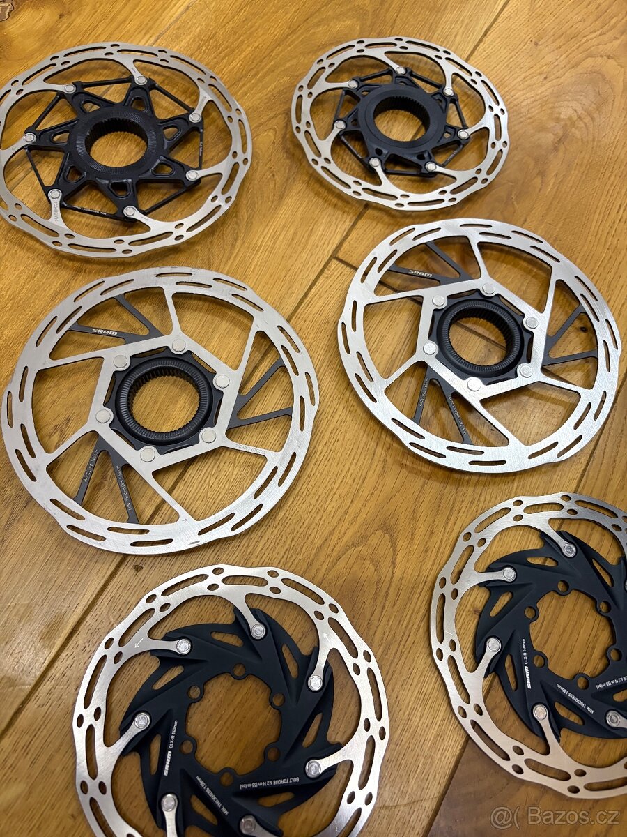 SRAM brzdové kotouče