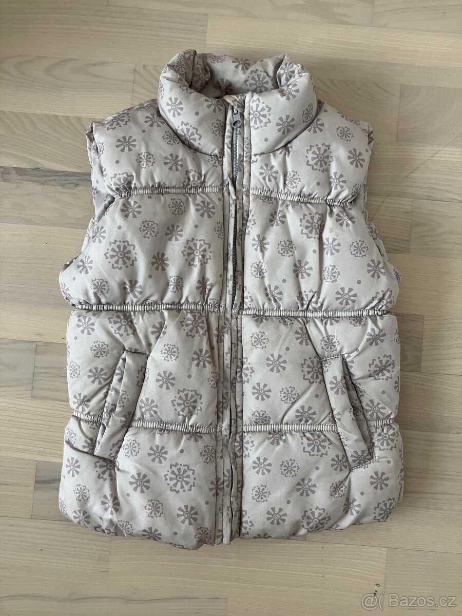 Dětská dívčí vesta 110-116