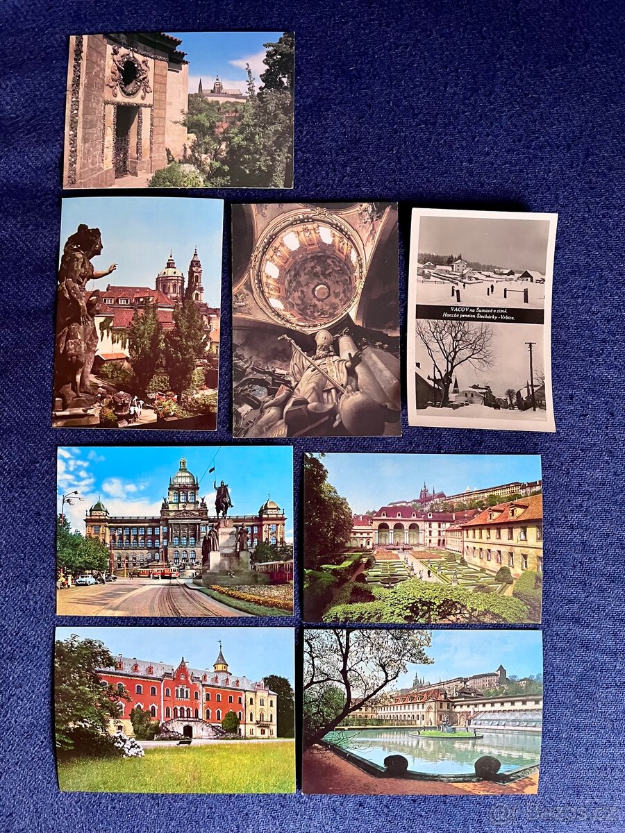 Pohledy a Pohlednice - Praha
