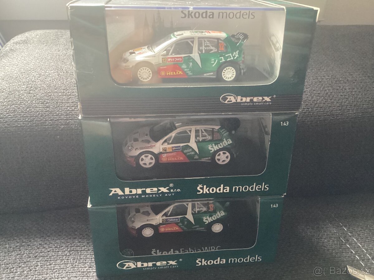 2x Škoda Fabia WRC