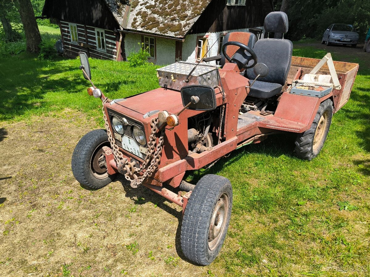 Traktor domácí výroby