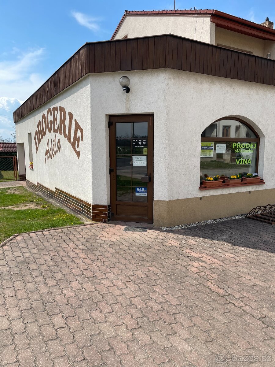 Pronájem prodejny v Hrdějovicích
