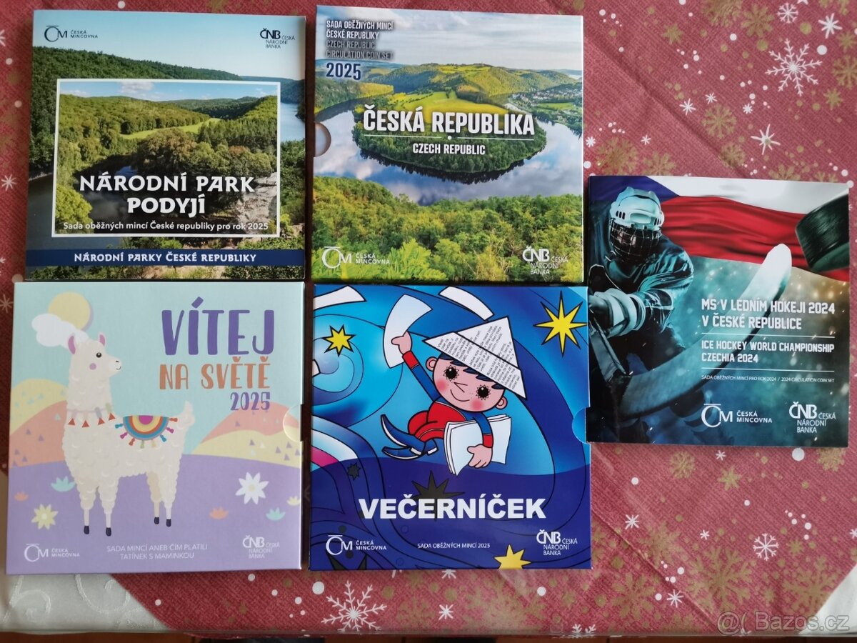Sady oběžných mincí ČR v kvalitě standard