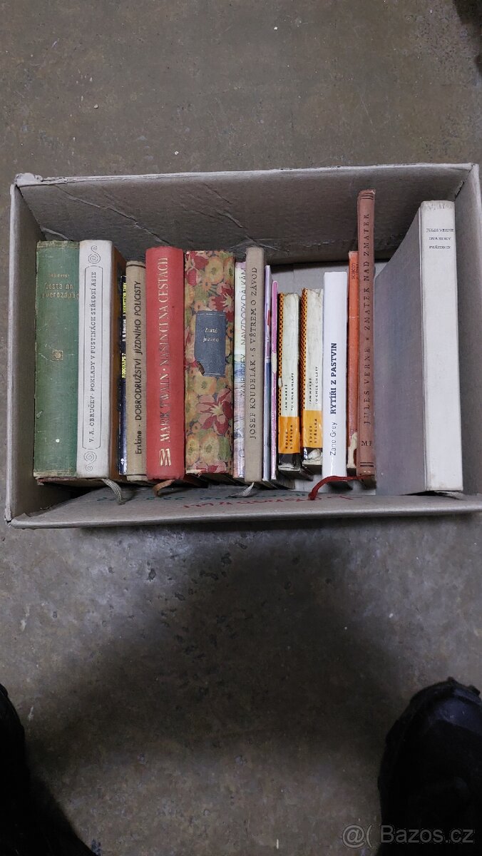 STARÉ DOBRODRUŽNÉ KNIHY