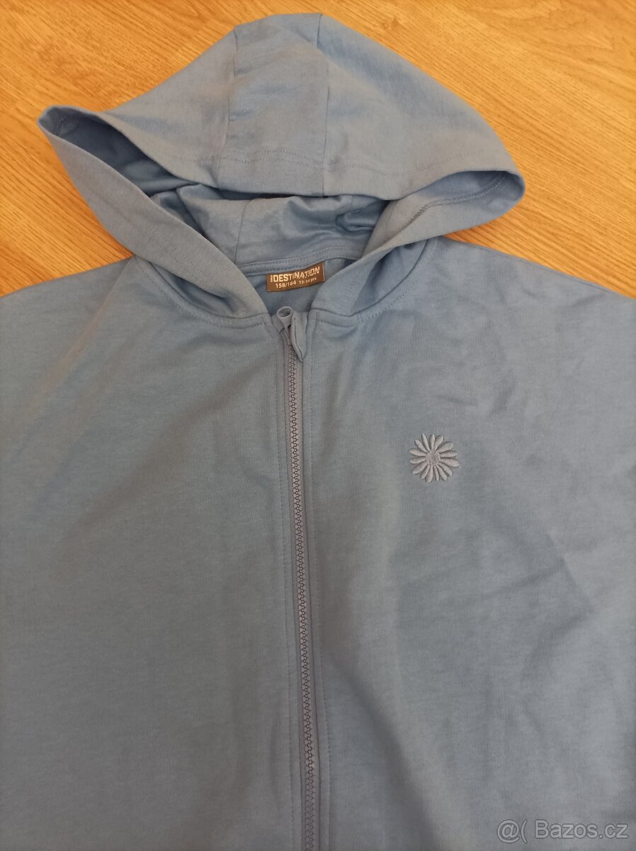 Dívčí modrá mikina PEPCO vel.158/164