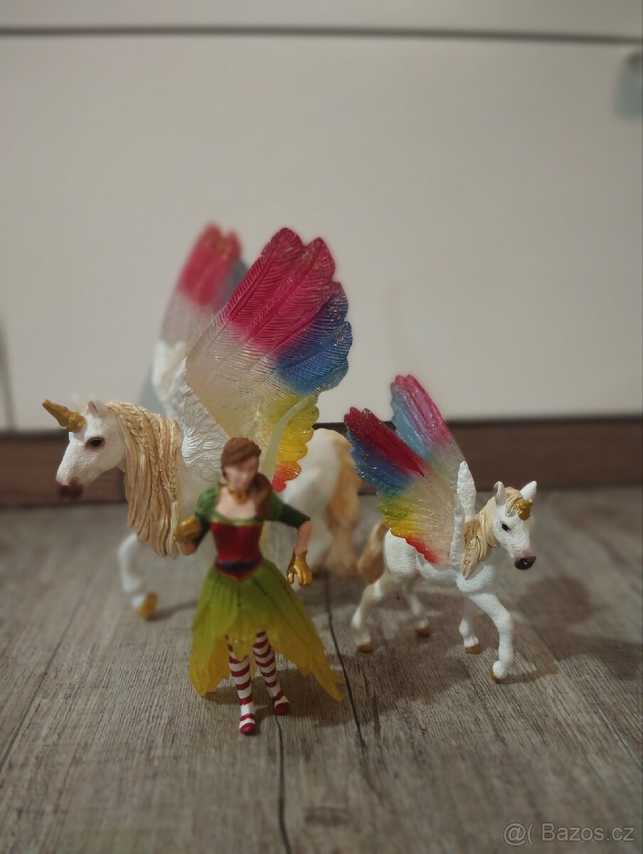 Schleich sada jednorožců