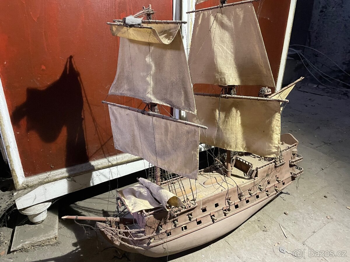 Dřevěné modely lodí