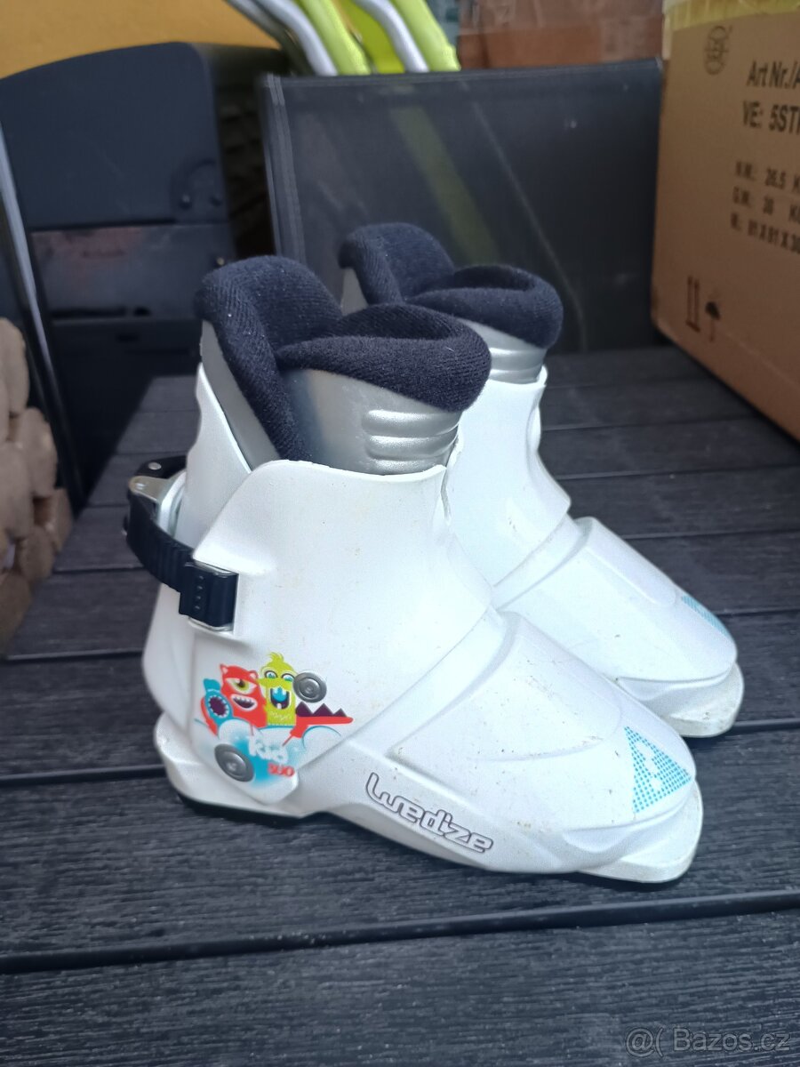 Prodám dětské lyžařské boty Wedze velikost stélky 18,5cm