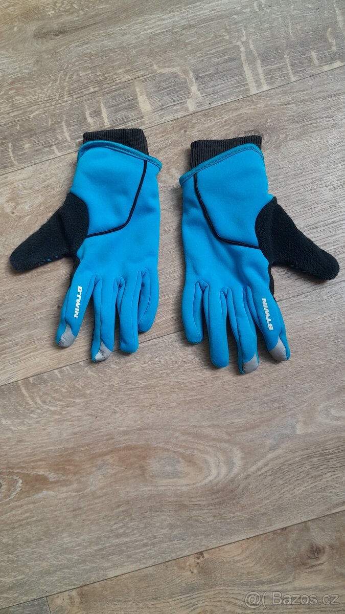Cyklistické rukavice B-twin vel. 12 let