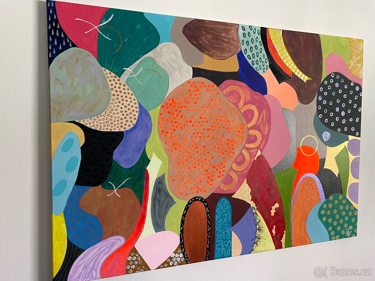 Ručně malovaný obraz 70x100 cm