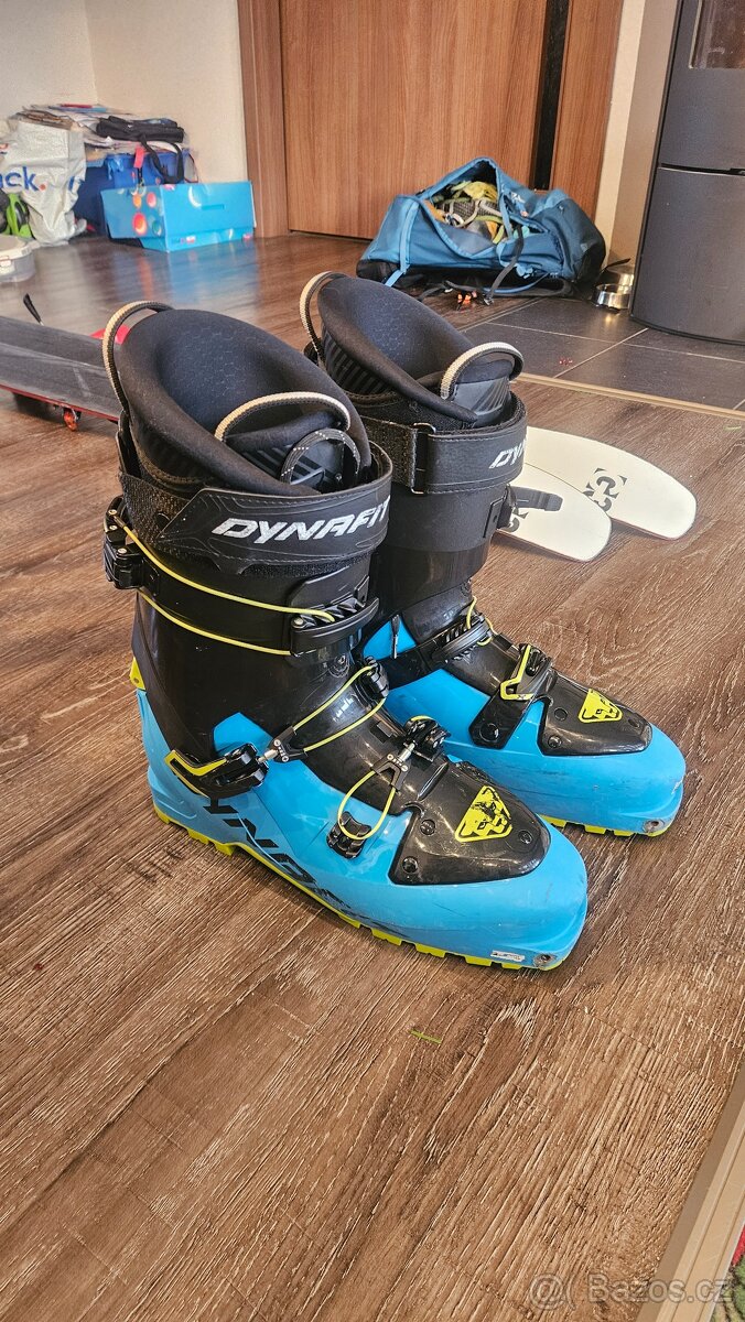 Boty skialpové DYNAFIT SEVEN SUMMITS MALLARD/LIME PUNCH