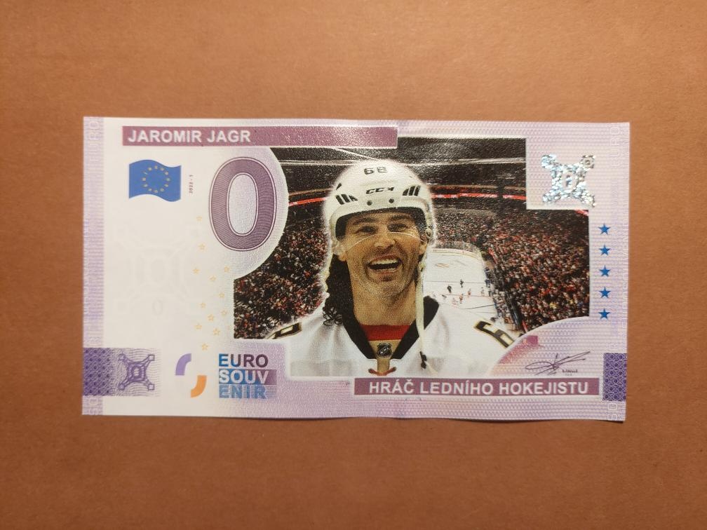 0 EURO BANKOVKA JAROMÍR JÁGR