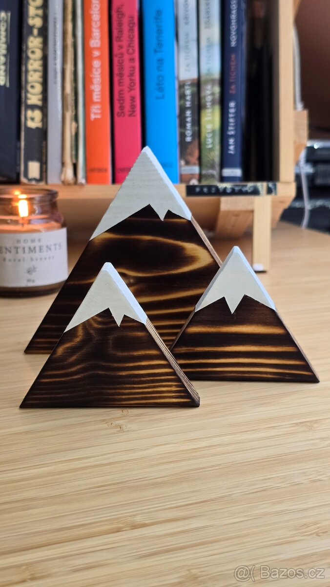 Vrcholky | Hygge dekorace z recyklovaného dřeva