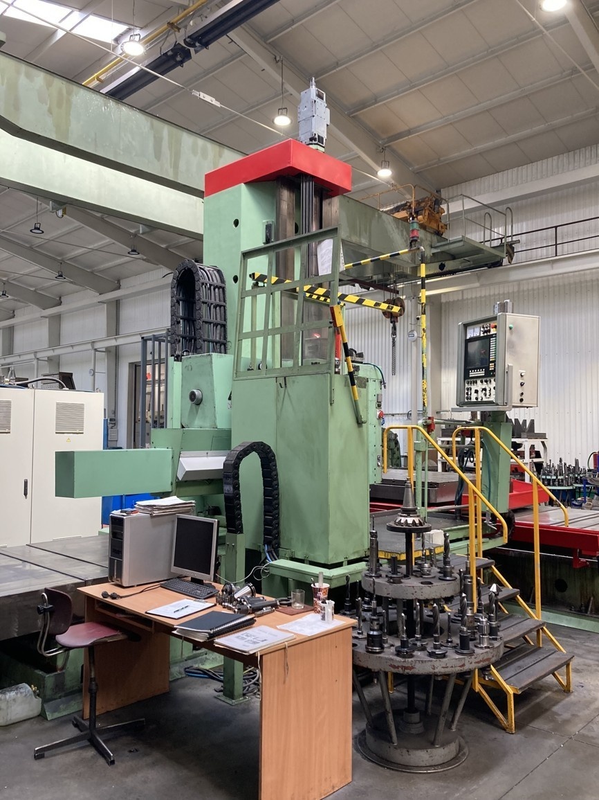 Vodorovná vyvrtávačka TOS Varnsdorf WHN 13.4 A CNC