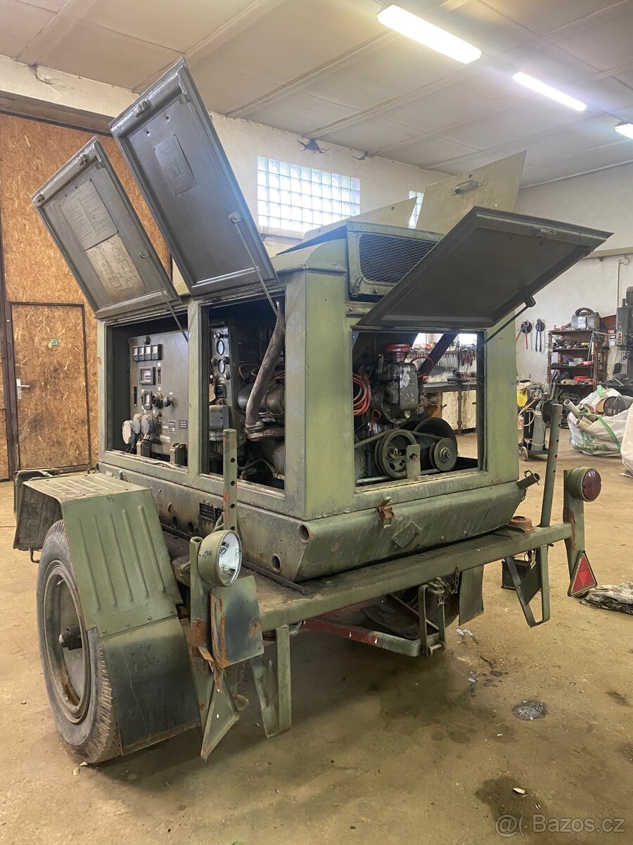 Prodám vojenskou elektrocentrálu 30kw