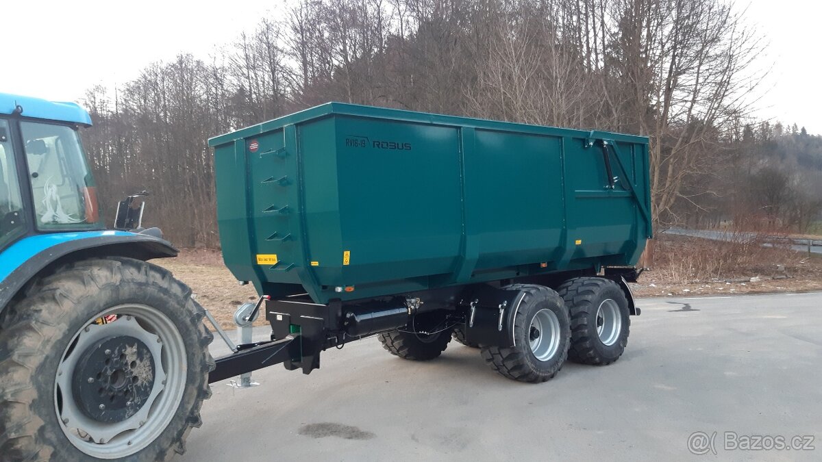 Traktorový návěs,Vlek za Traktor, Přívěs, Vlečka, 16t