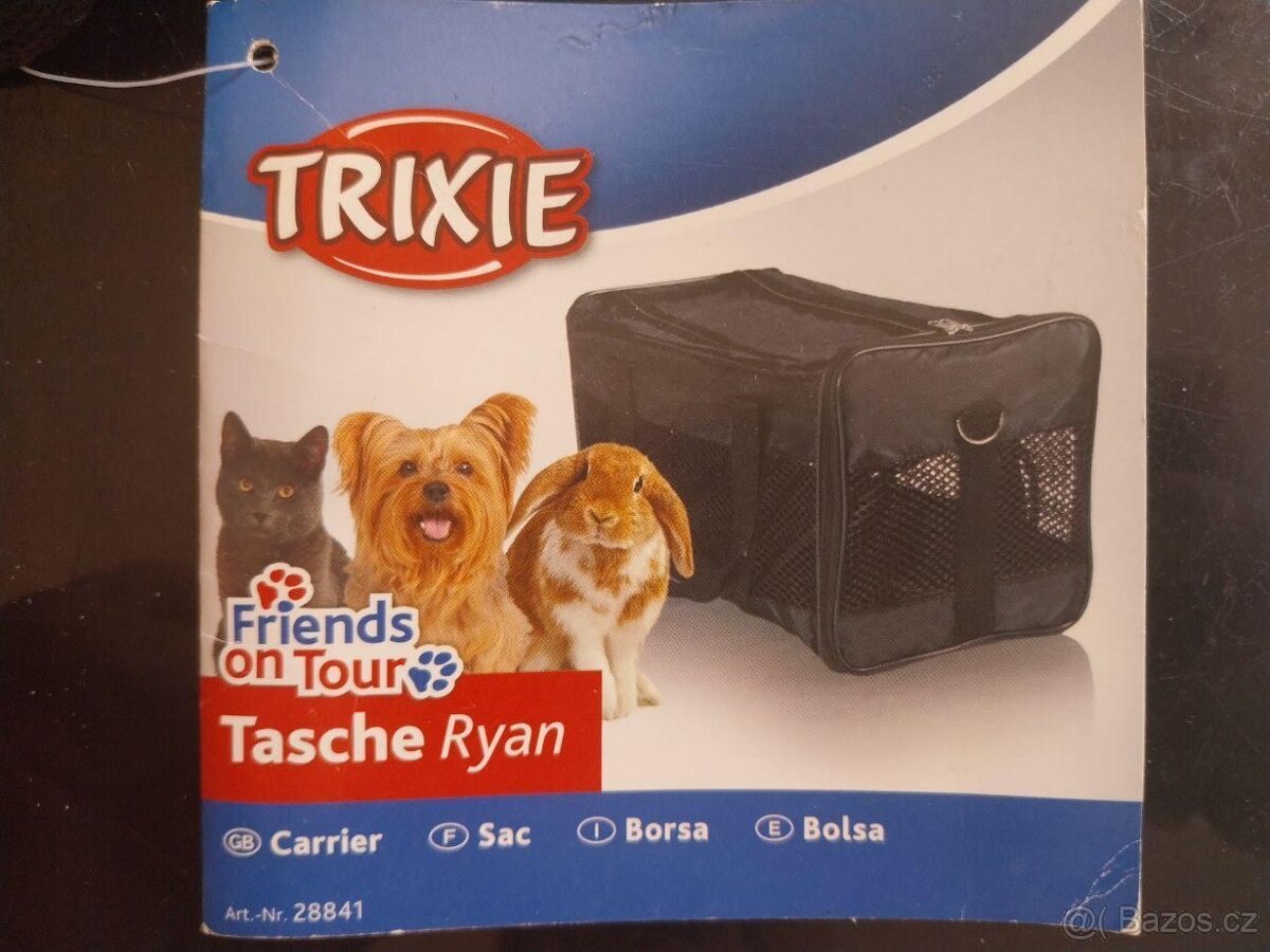 Přepravní taška,batoh pro domácí zvířata TRIXIE