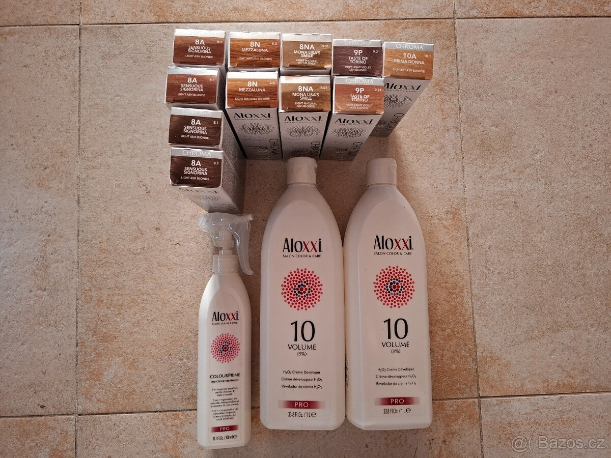 Nové barvy na vlasy Aloxxi