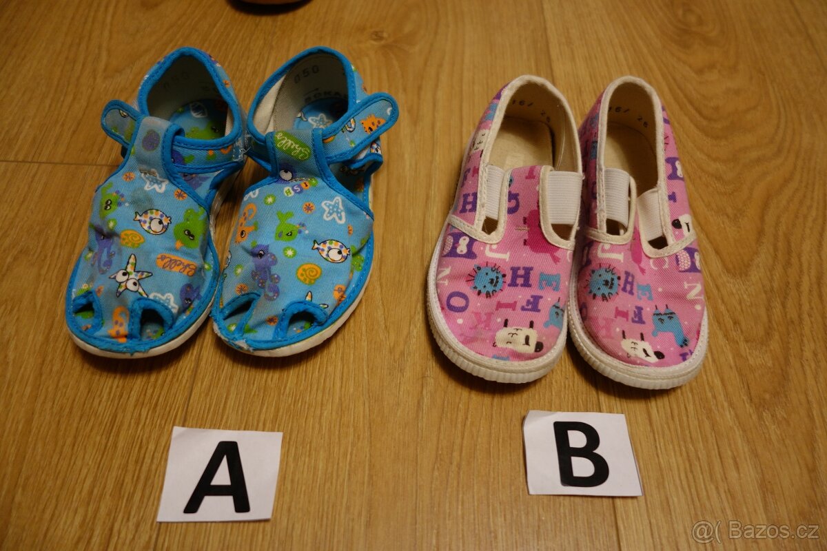 Dětské bačkory, vel. 25,26