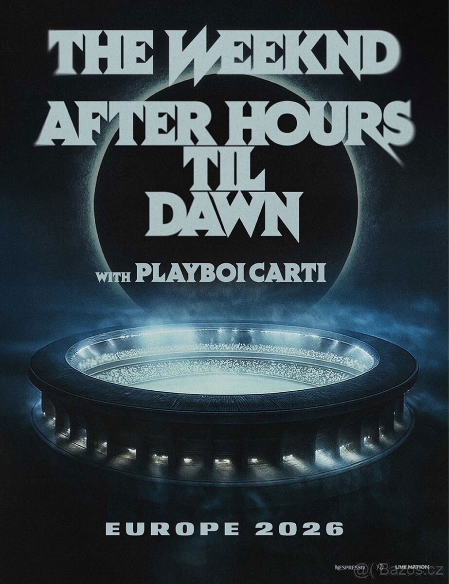 The Weeknd vstupenky Amsterdam, Milano