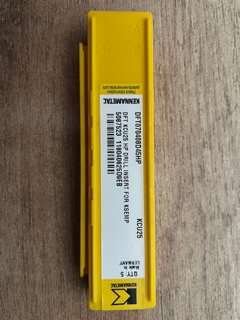 Břitové destičky KENAMETAL