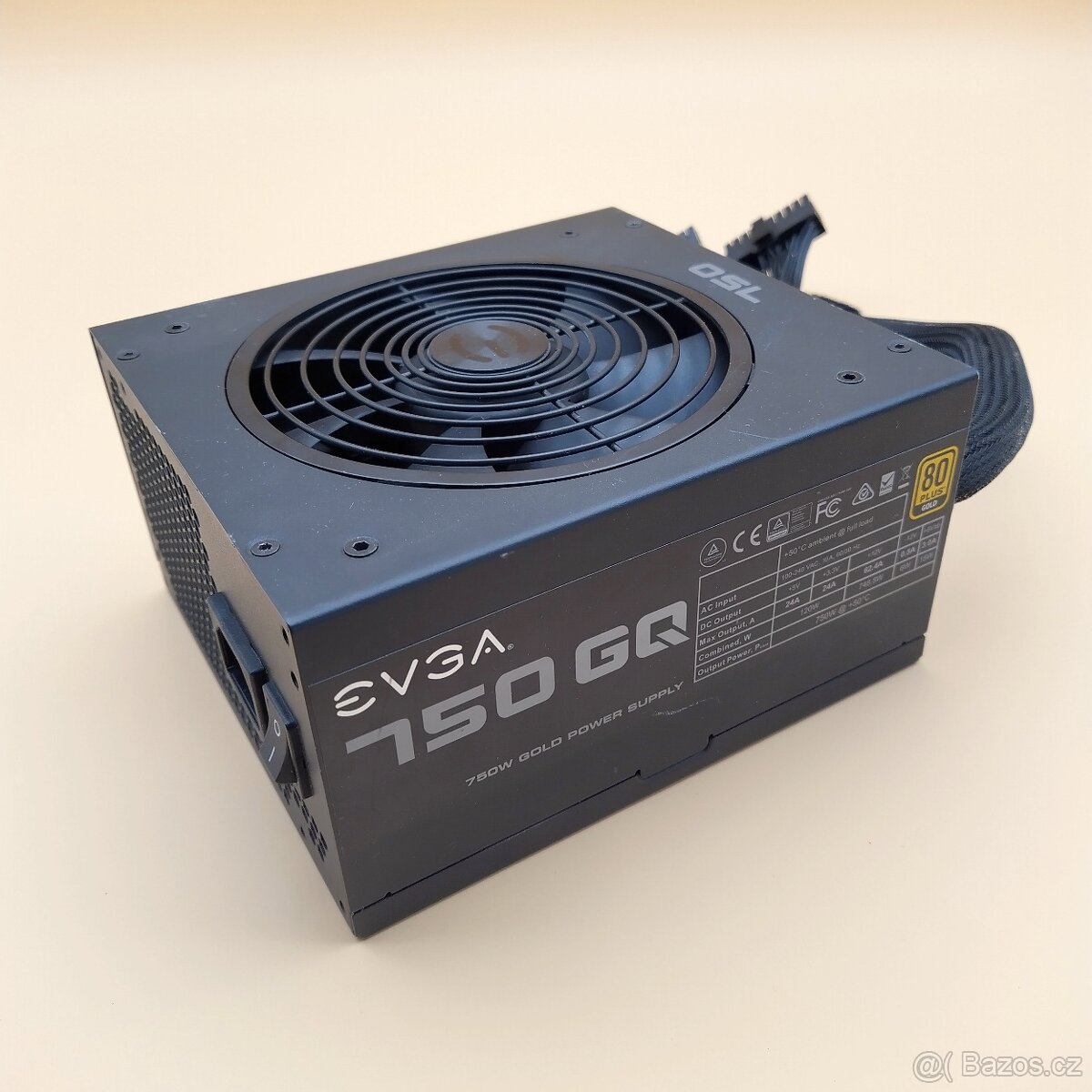 Prodám PC zdroj EVGA 750 GQ Gold