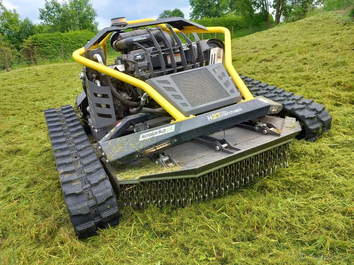 PRODÁM: Mulčovač Ecotech H27 Panther – dálkově ovládaný stro