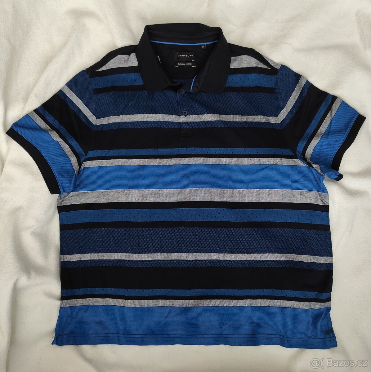 Panske triko s limeckem vel.XXL, 100% bavlna