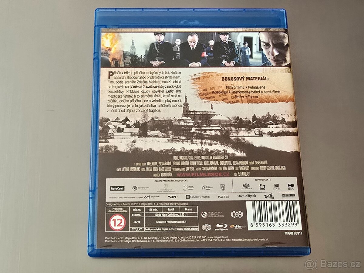 LIDICE (BD + CD soundtrack, CZ dabing) Karel Roden