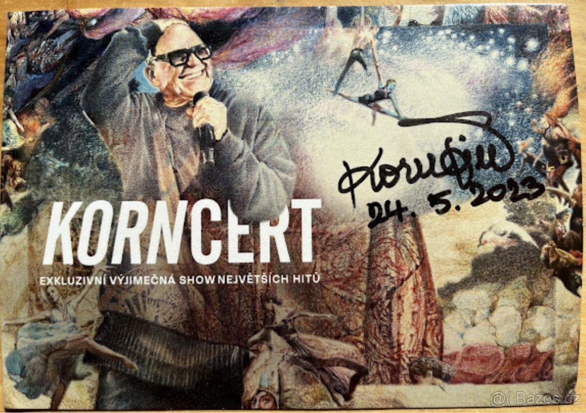 Autogram Jiřího Korna