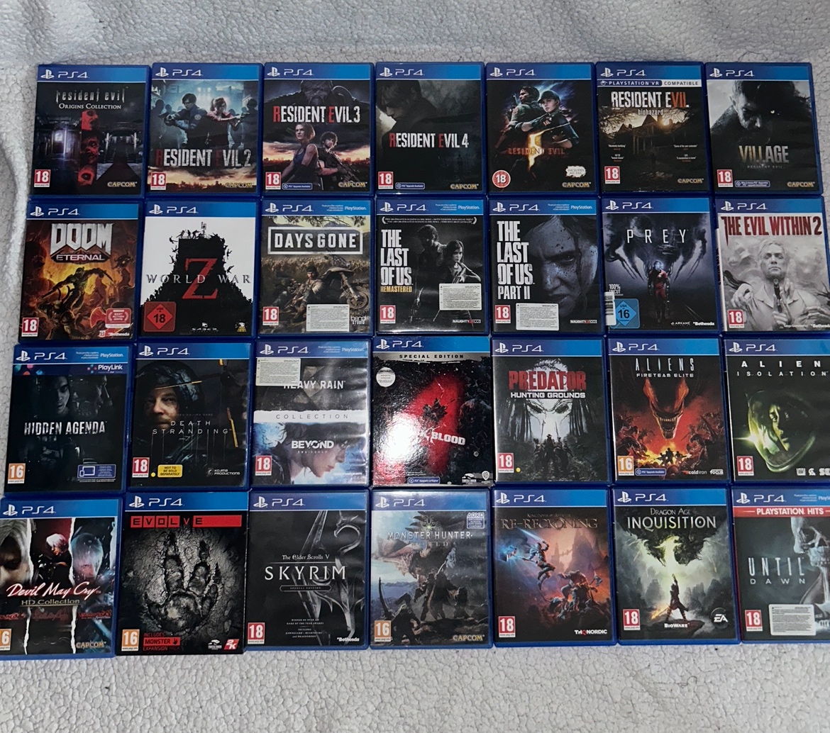 PS4/PS5 hry část 3 horor