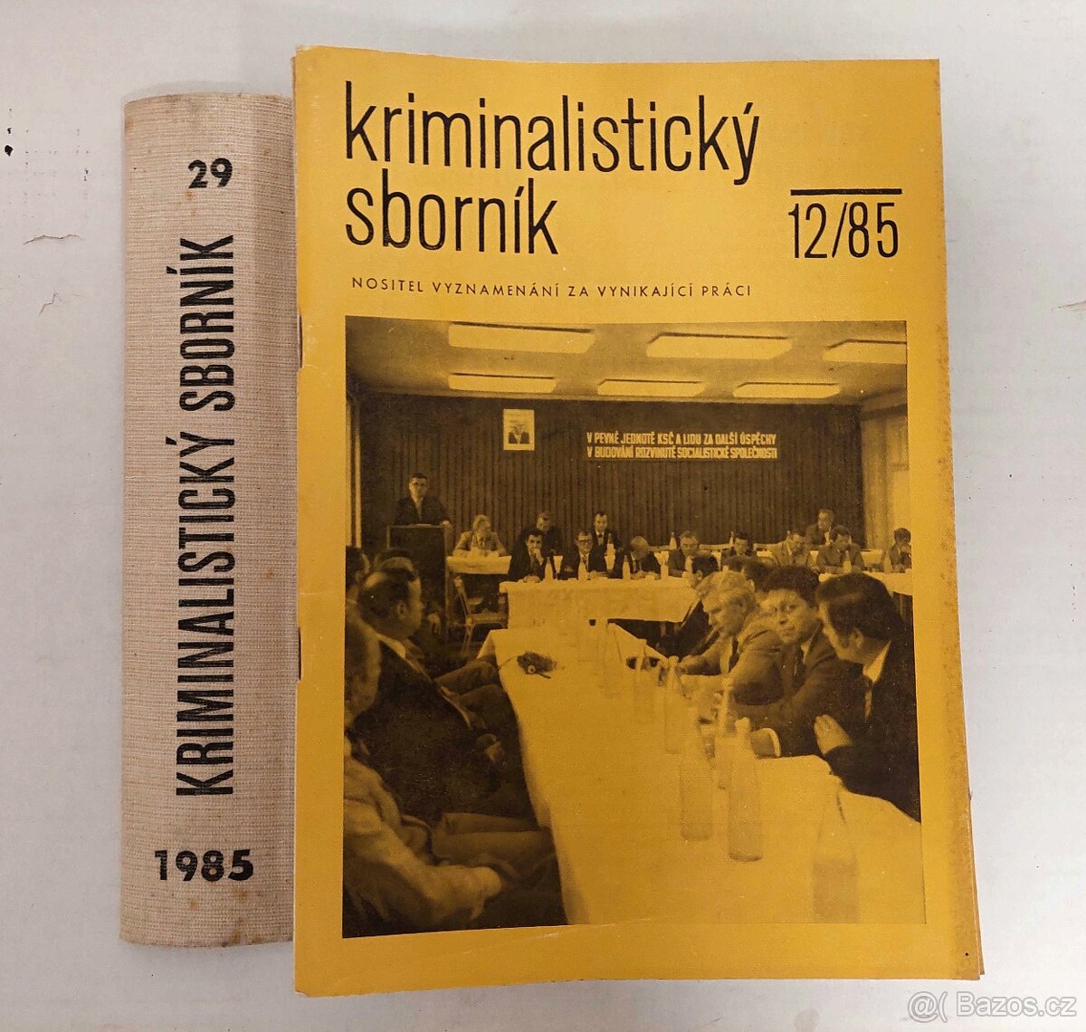 Kriminalistický sborník - ročník 1985 - 9 výtisků