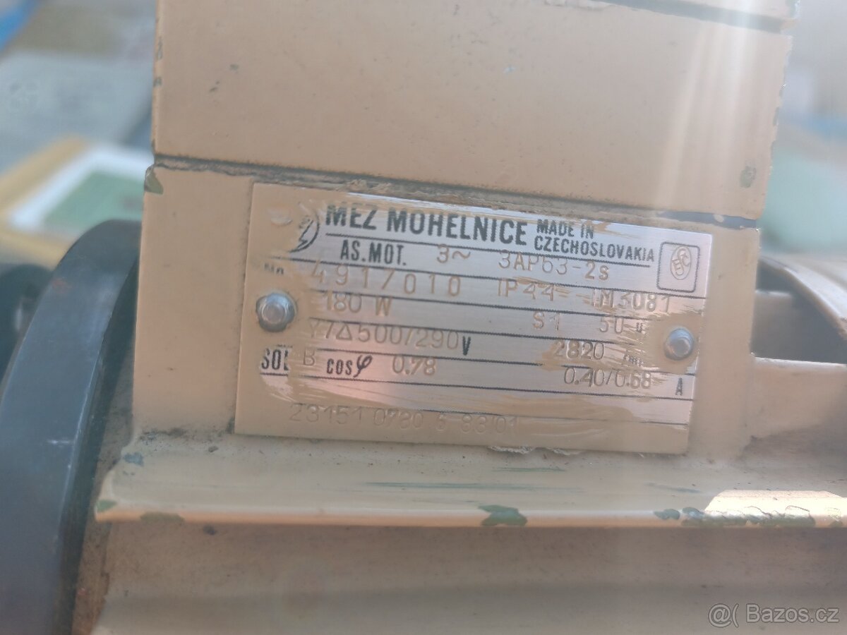 Prodám elektromotor 180W 2800otáček