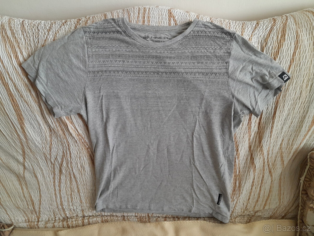 ALPINE PRO ŠEDÉ TRIKO S IHNED K PRODEJI