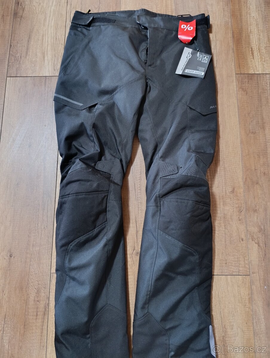 Prodám nové textilní a kožené kalhoty vel xl