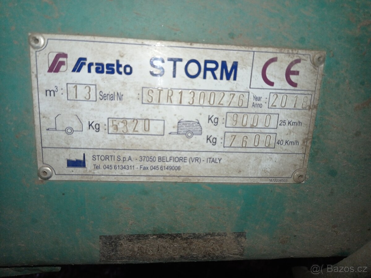 Krmný vůz Fasto STORM
