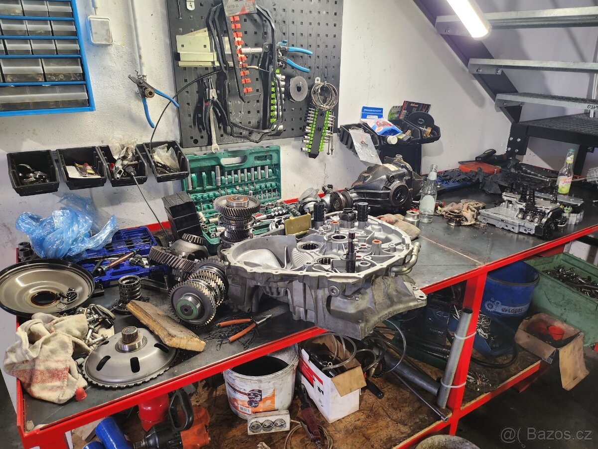 Repasované mechanické i automatické převodovky záruka