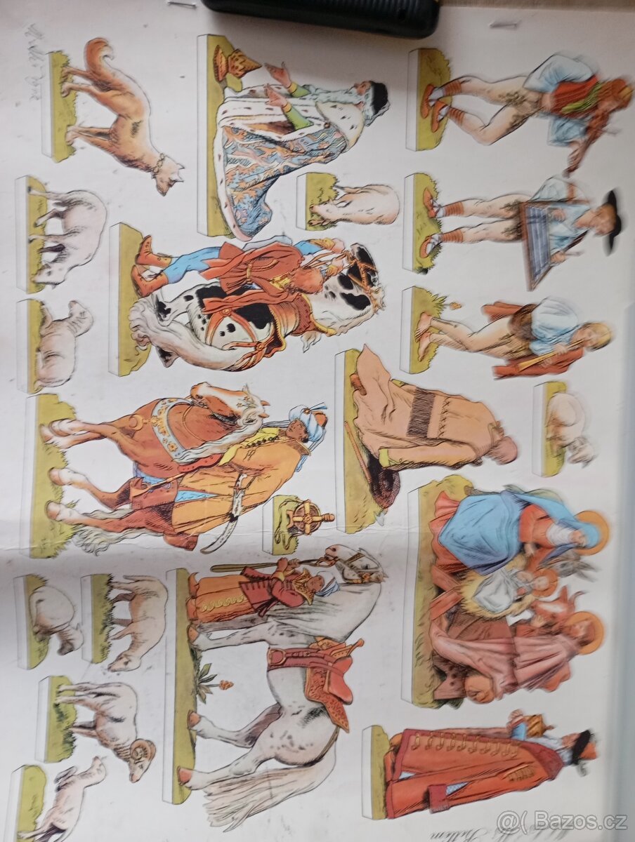 Prodám papírový Betlém autora M.Alse