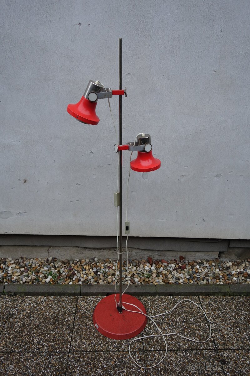 Retro lampa Pavel Grus, Kamenický Šenov