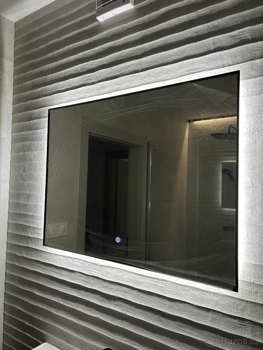 Koupelnové zrcadlo Mexen s LED podsvícením a s funkcí proti